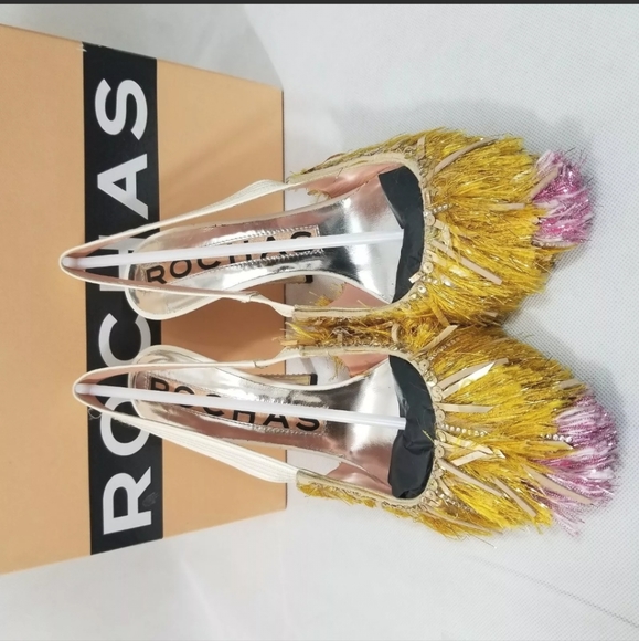 Rochas Runway Slingback Pumps - Picture 4 of 9